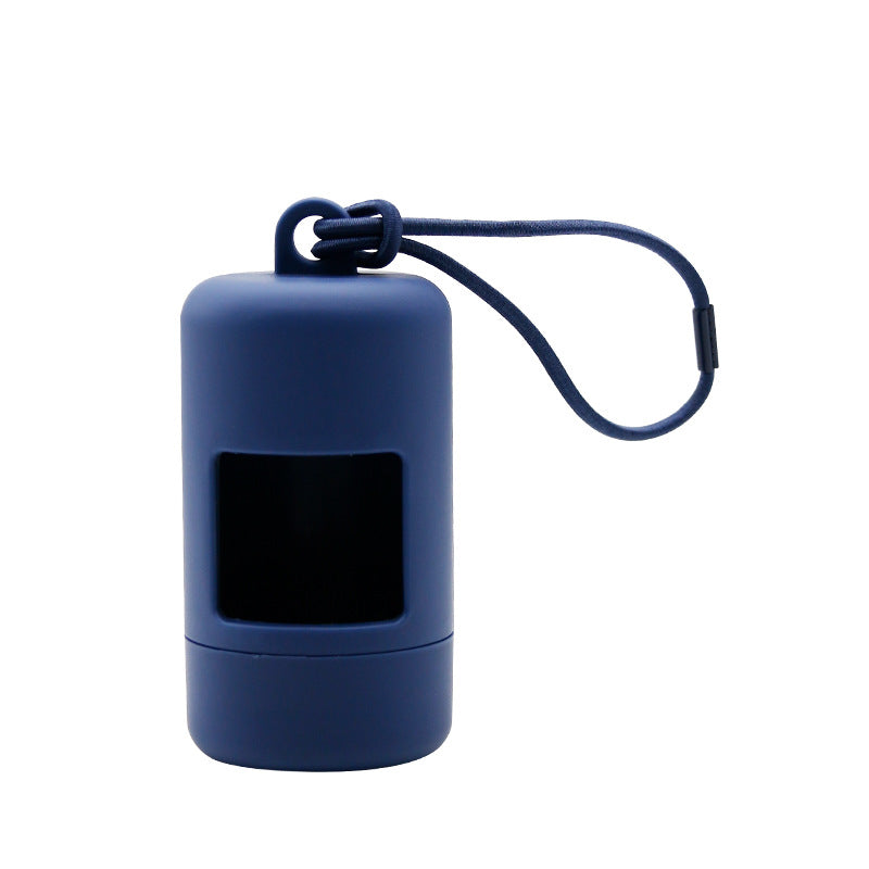 Le Petit Étui: Leather-look waste bag dispenser