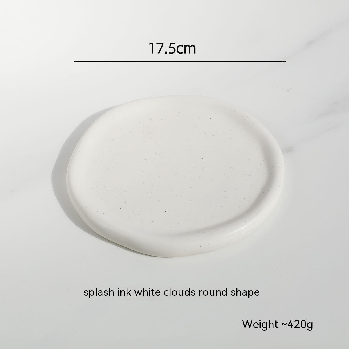 Le Nuage d'Argent: Cloud-shaped vanity tray