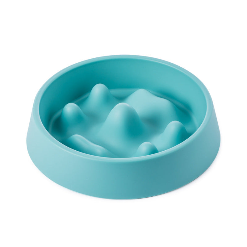 Le Massif: Slow-feed bowl with mountain ridges