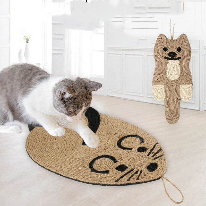 La Souris sisal mouse scratching mat