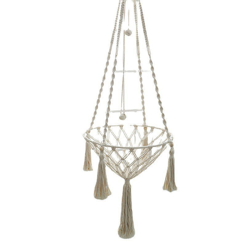 Le Hamac macramé cat hammock