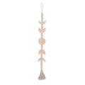 La Lune: Wooden moon phase wall hanging