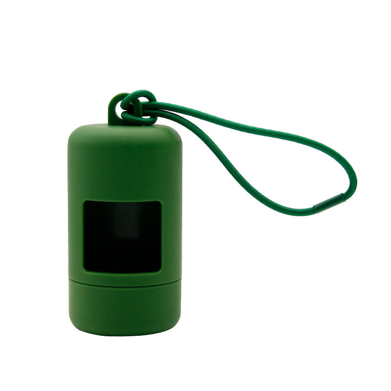 Le Petit Étui: Leather-look waste bag dispenser
