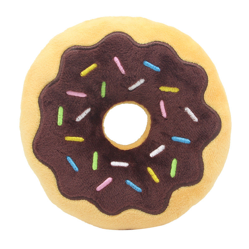 Le Beignet: Plush donut toy for dogs