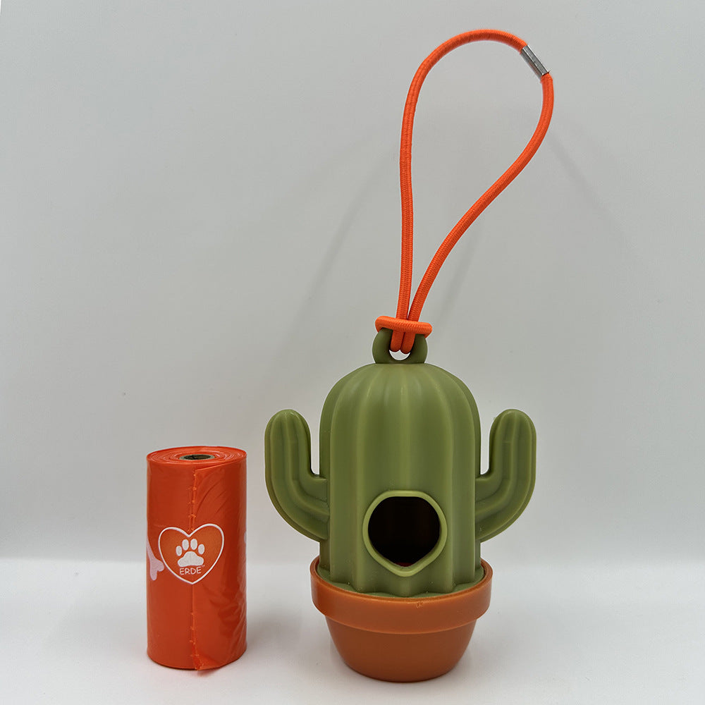 Le Cactus: Cactus waste bag dispenser