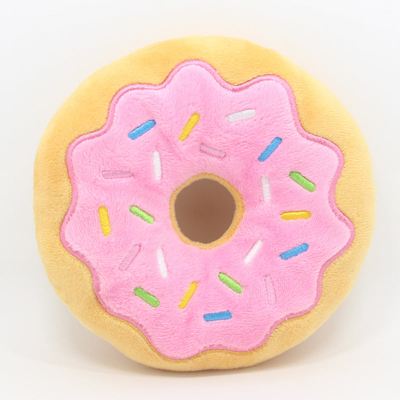 Le Beignet: Plush donut toy for dogs