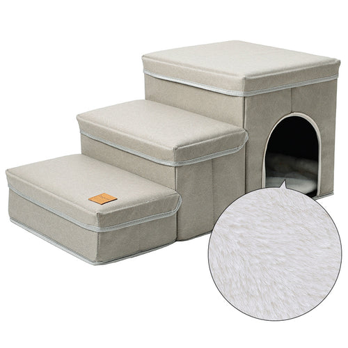 L'Escalier: Sofa steps with a hideaway
