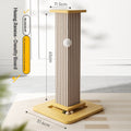 La Colonne, natural sisal, engineered wood base