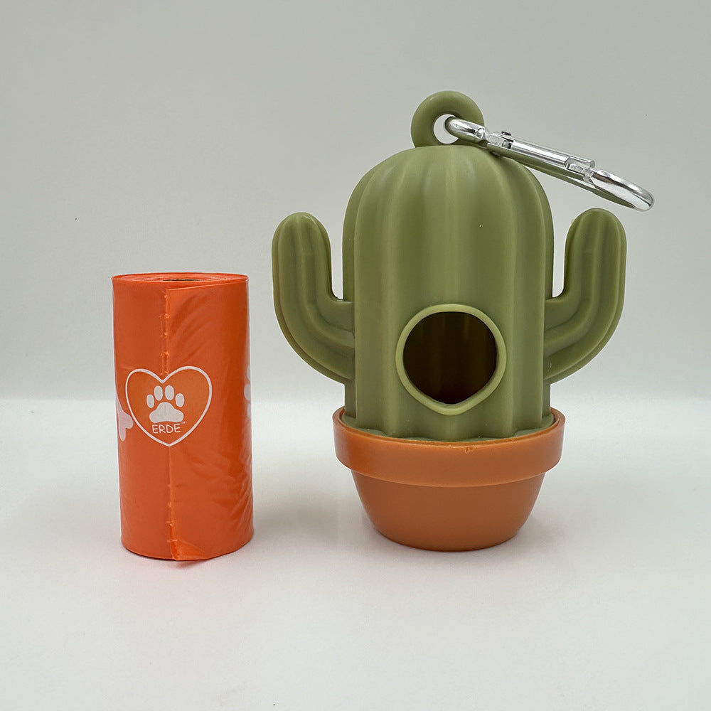 Le Cactus: Cactus waste bag dispenser