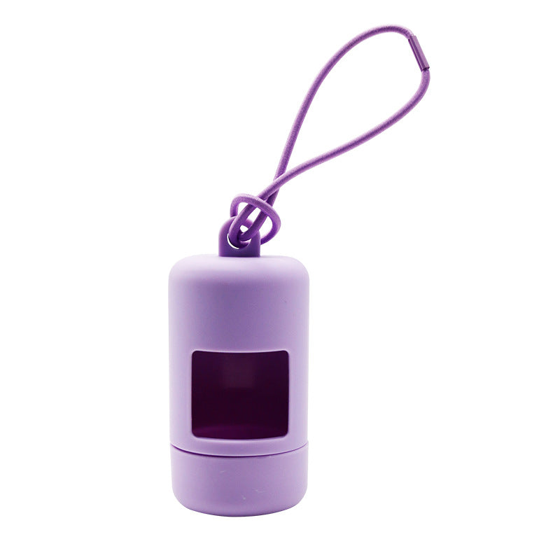Le Petit Étui: Leather-look waste bag dispenser