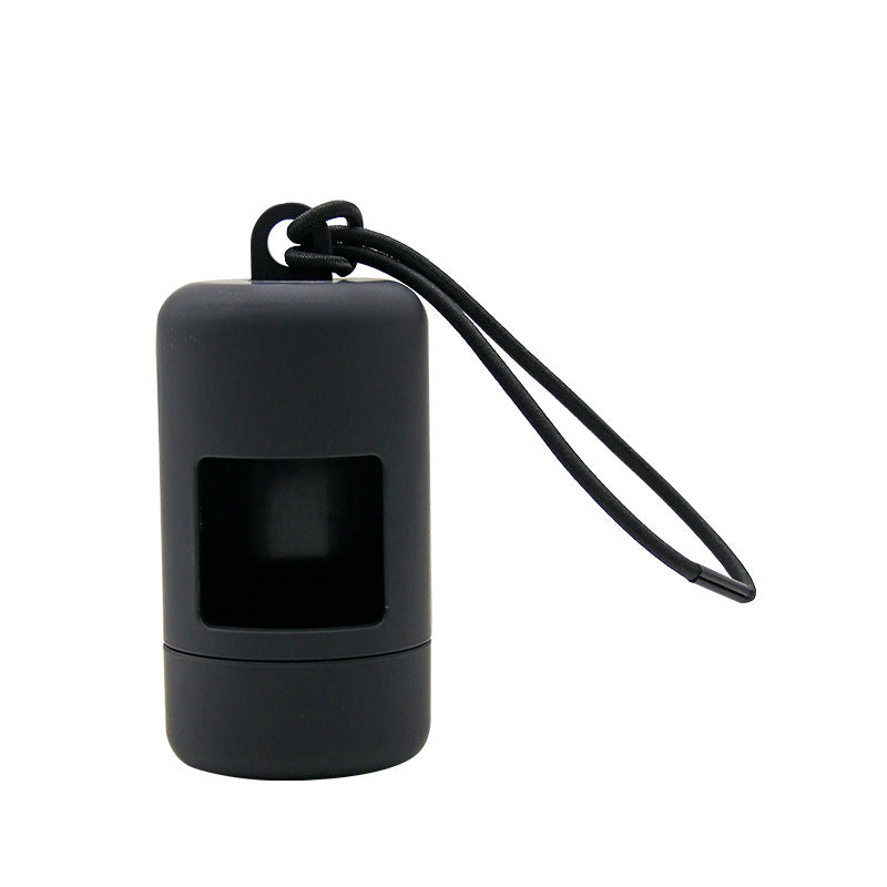 Le Petit Étui: Leather-look waste bag dispenser