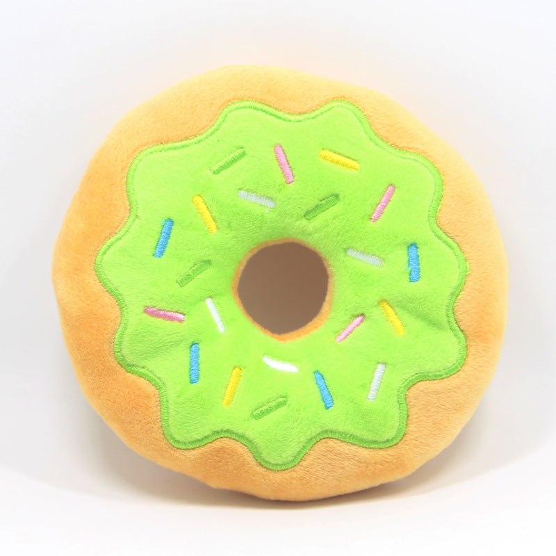 Le Beignet: Plush donut toy for dogs